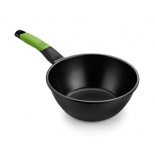 Wok ECO+ indução alumínio fundido Bra Prior 24 cm
