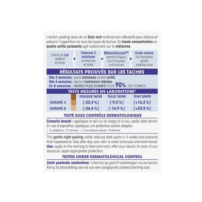 LUMI'LYS [C] CREME DE NOITE ANTI-MANCHAS EXPERT PEELING, SO'BIO, 50 ml