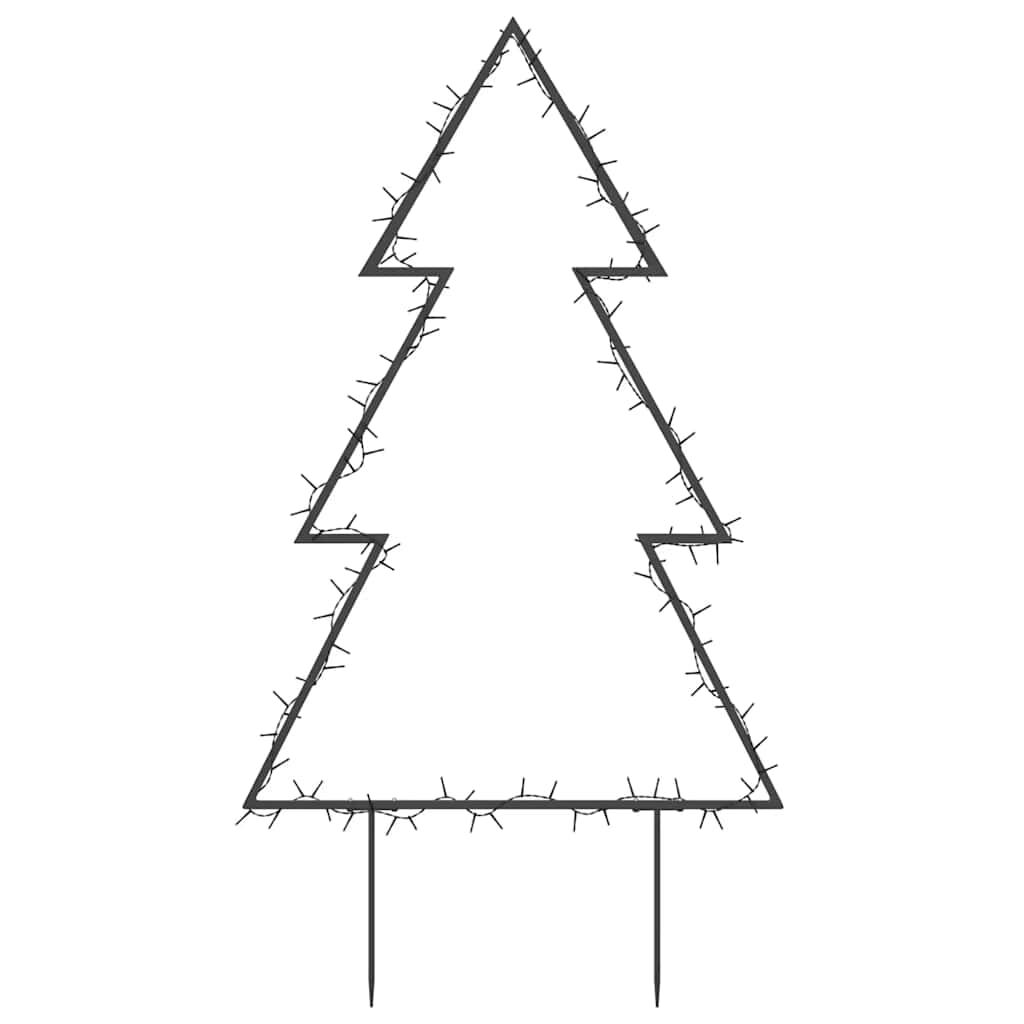 Vidaxl Árbol De Navidad Luces Decorativas Con Estacas 115 Led 90 Cm_4