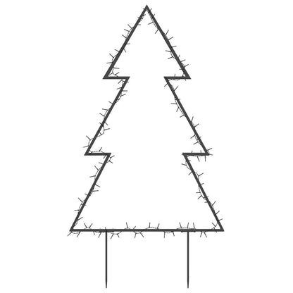 Vidaxl Árbol De Navidad Luces Decorativas Con Estacas 115 Led 90 Cm_4