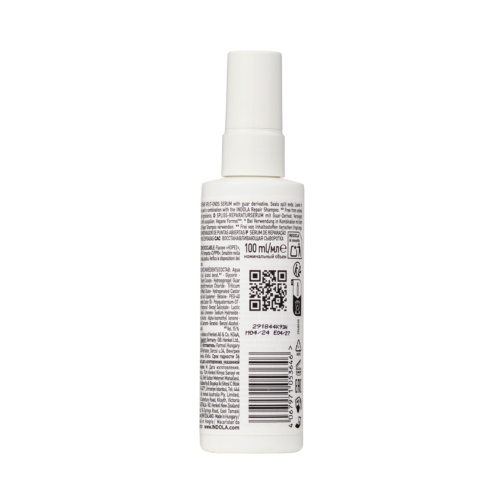 Indola Tratamiento Sellador De Puntas Abiertas Profesional 100ml_2