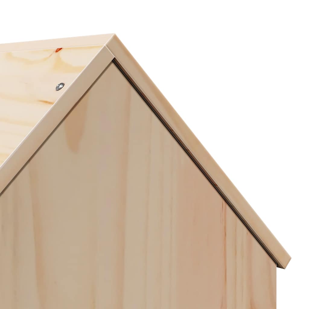 Casa Para Gatos Madera Maciza Pino 41x50x50 Cm_5