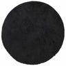Vidaxl Tapete Navarra felpudo de pelo comprido Preto 240x240cm Poliéster