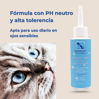 Limpiador de Ojos Natural para Perros y Gatos – 100 ml