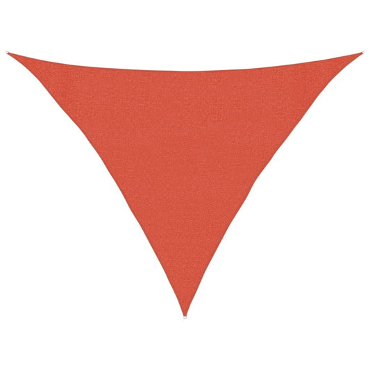 Vidaxl Toldo De Vela Terracota Hdpe 160 G/m² 3x3x4,2 M_0