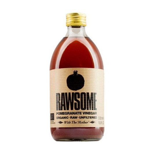 Vinagre de romã não filtrado Rawsome 500ml