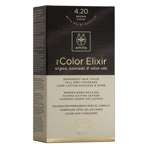 Corante My Color Elixir N4.20 Violeta Castanho Apivita