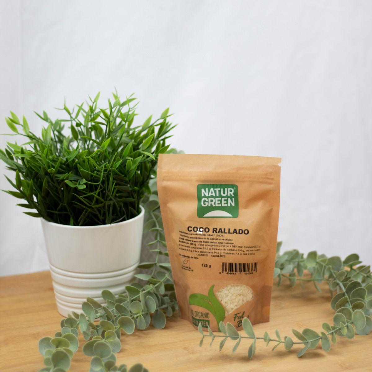 Coco Ralado Biológico Naturgreen 125 g