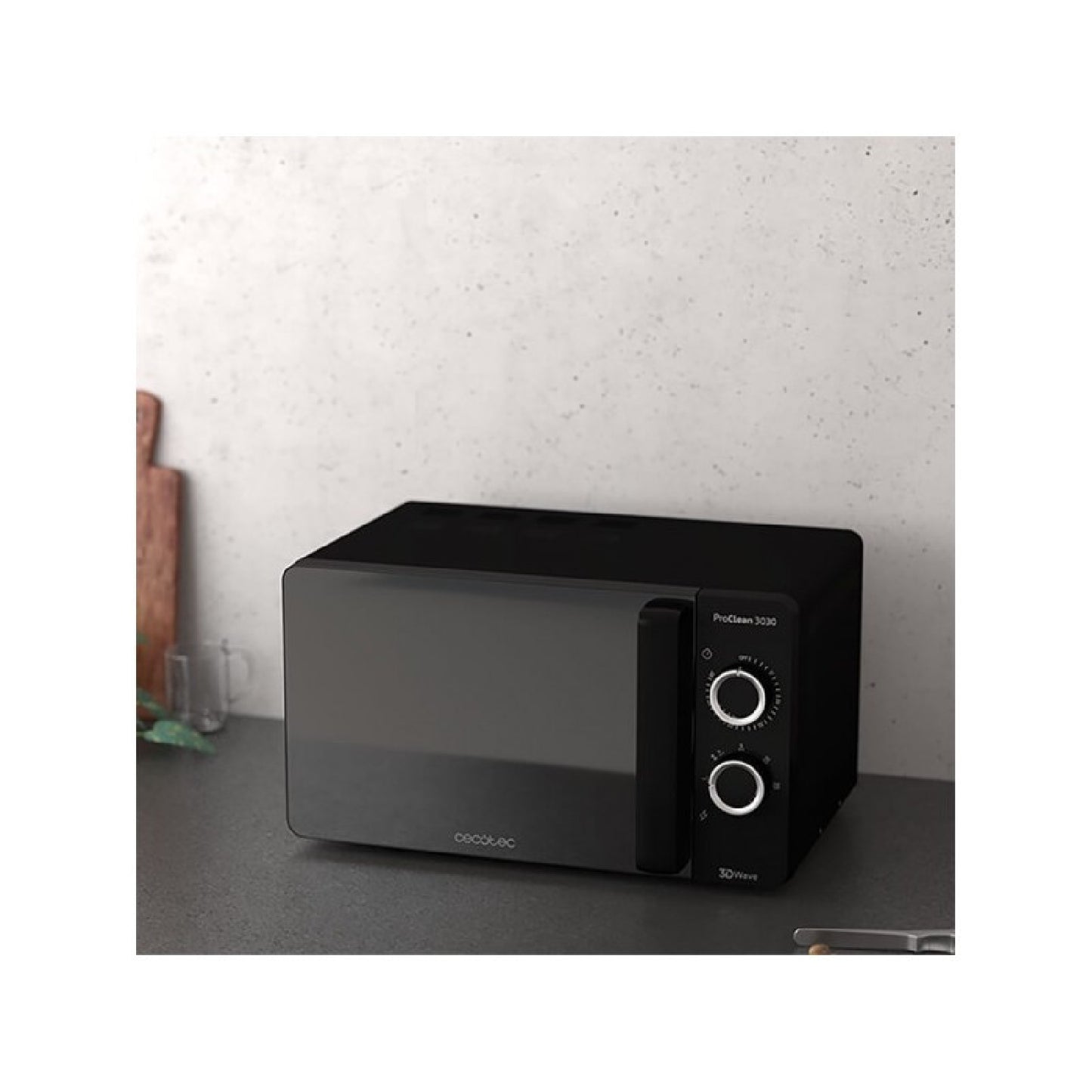 Microondas Proclean 3030. 700 W, Capacidad 20l, Revestimiento Ready2clean, 6 Niveles Funcionamiento, Temporizador 30 Min, Modo Descongelar, Color Ne_2