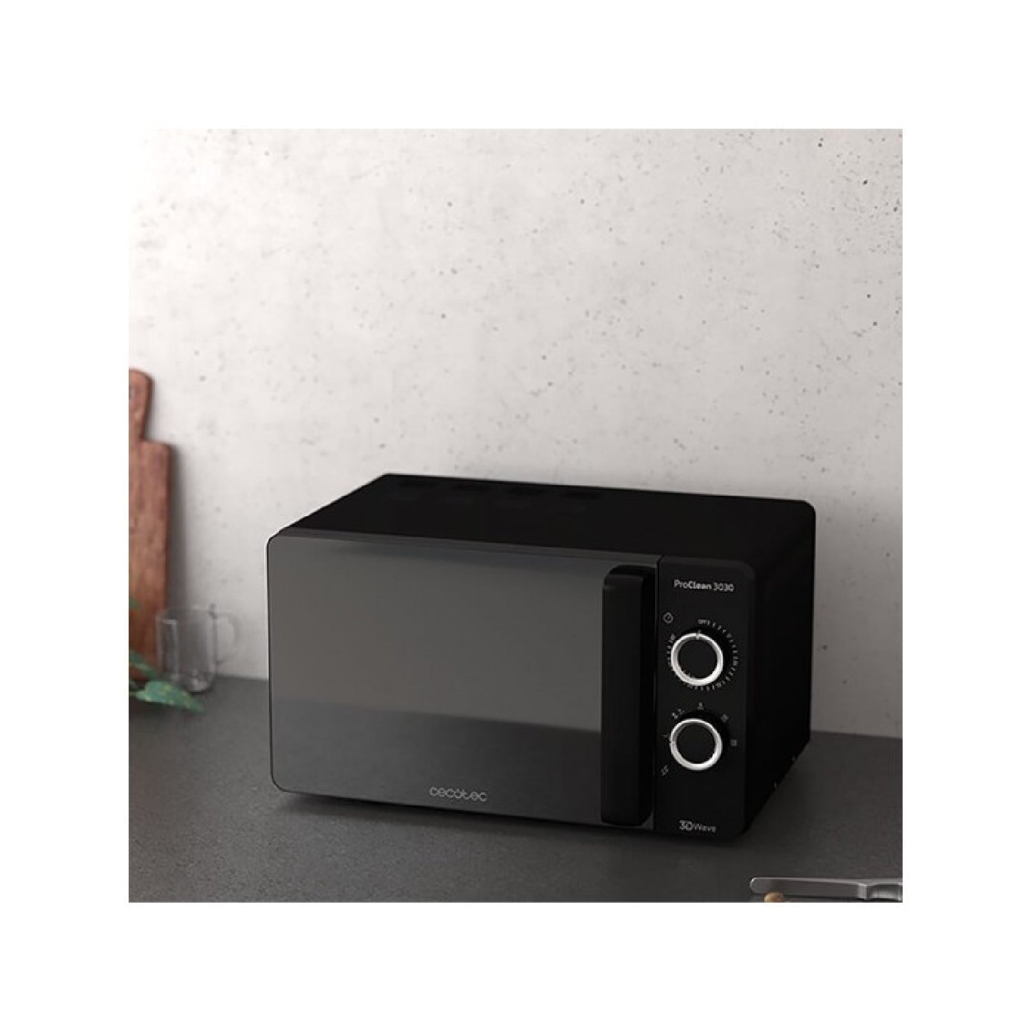 Microondas Proclean 3030. 700 W, Capacidad 20l, Revestimiento Ready2clean, 6 Niveles Funcionamiento, Temporizador 30 Min, Modo Descongelar, Color Ne_2