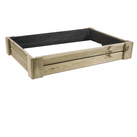 Cajón De Cultivo Kaira. Altura De 20 Cm. Sin Base. Vidahuerto 120x80x20 Cm._0