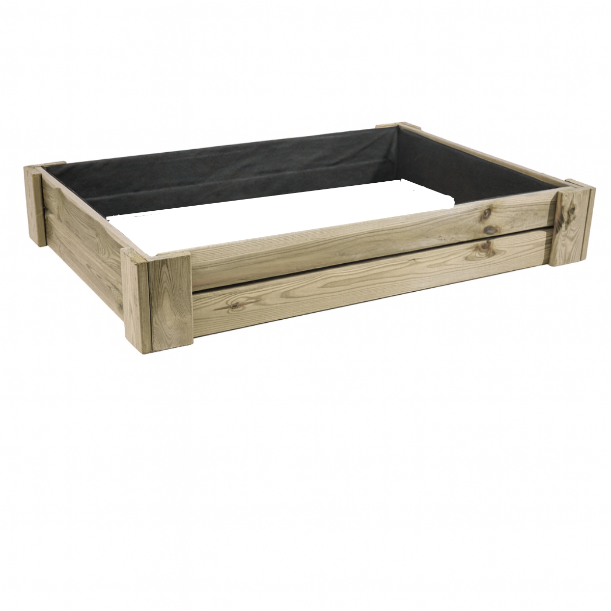 Cajón De Cultivo Kaira. Altura De 20 Cm. Sin Base. Vidahuerto 120x80x20 Cm._0