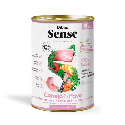 Dibaq Sense Lata Conejo Y Pavo 380 G_0