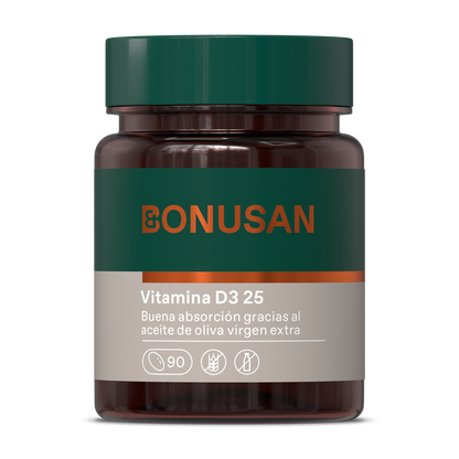 Vitamina D3 25 Bonusan 90 pérolas