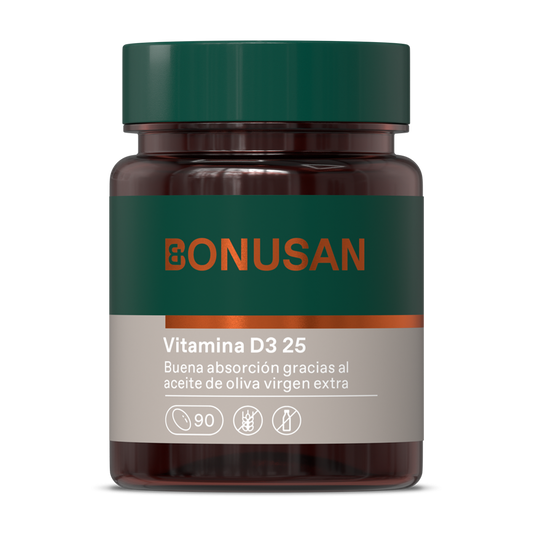 Vitamina D3 25 Bonusan 90 pérolas