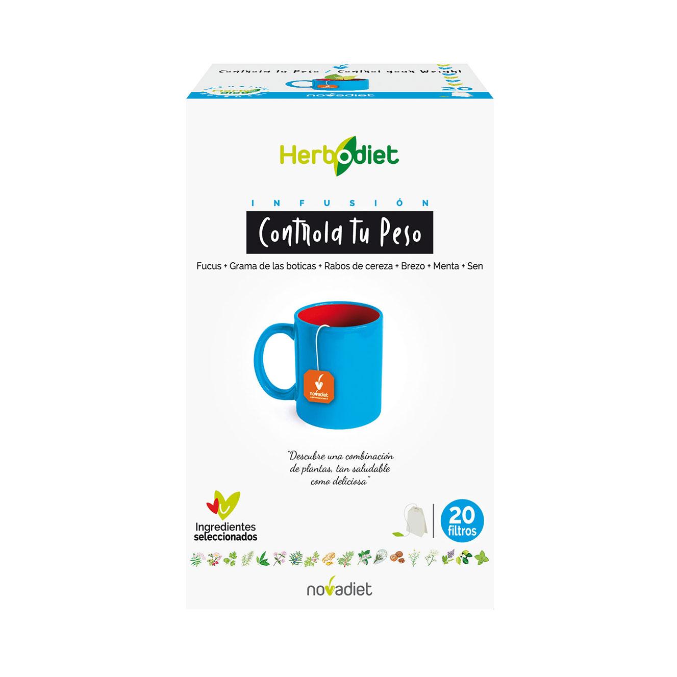 Herbodiet Controle o Seu Peso Novadiet, 20 saquetas