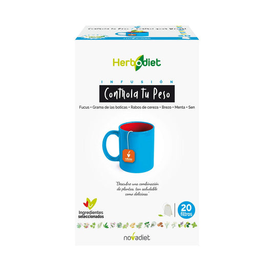 Herbodiet Controle o Seu Peso Novadiet, 20 saquetas