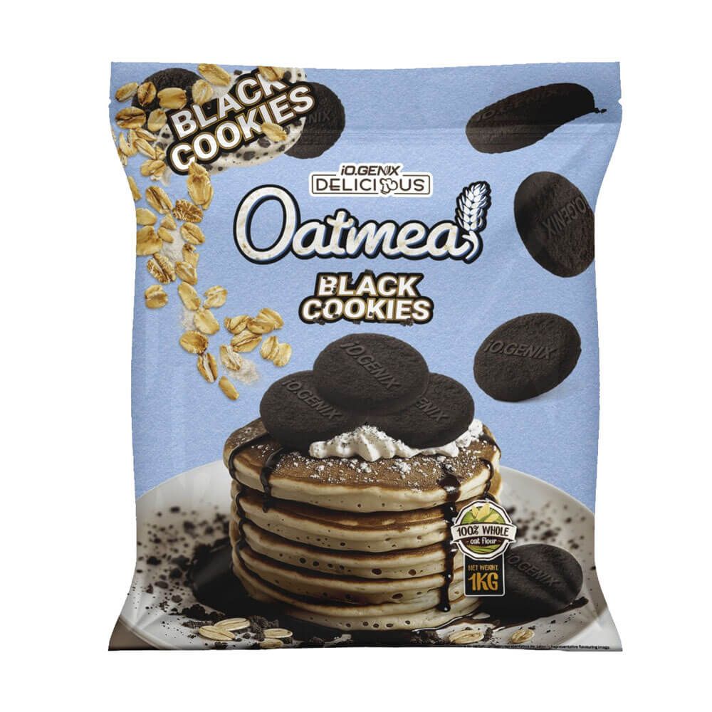 Harina De Avena - 1kg - Black Cookies - Avena - Io.genix_0