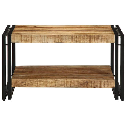 Mesa De Centro 70x50x38 Cm Madera Maciza De Mango_2