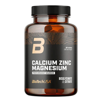 Calcium Zinc Magnesium Organic Sources 90 Tab_0