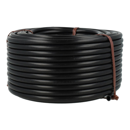 Tubo microtubo preto Ø 4 mm Planeta Huerto 25 m