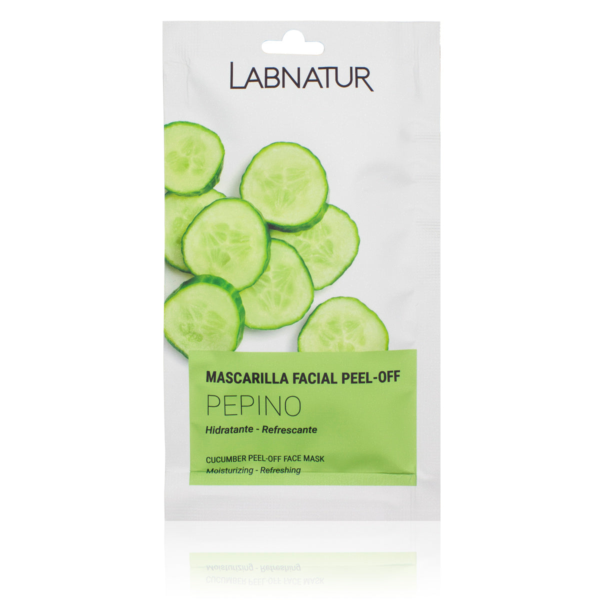 Mascarilla Facial Peel Off de Pepino Labnatur 10 ml | Hidratante y Refrescante | Todo Tipo de Pieles | Vegano_0