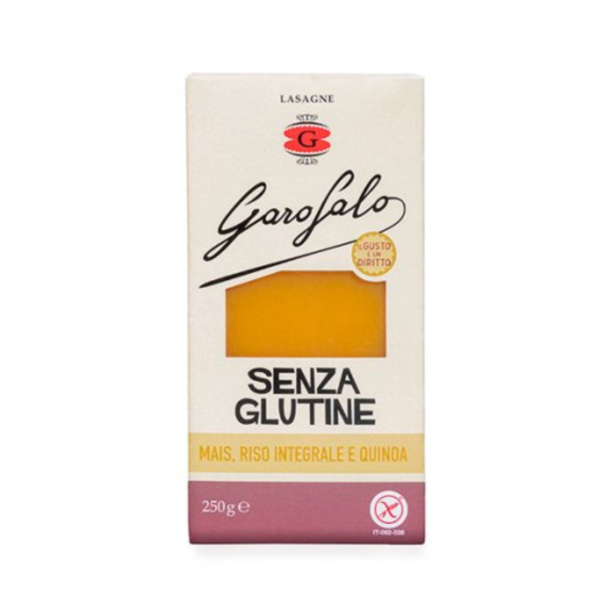 Lasanha Garofalo SEM Glúten 250g