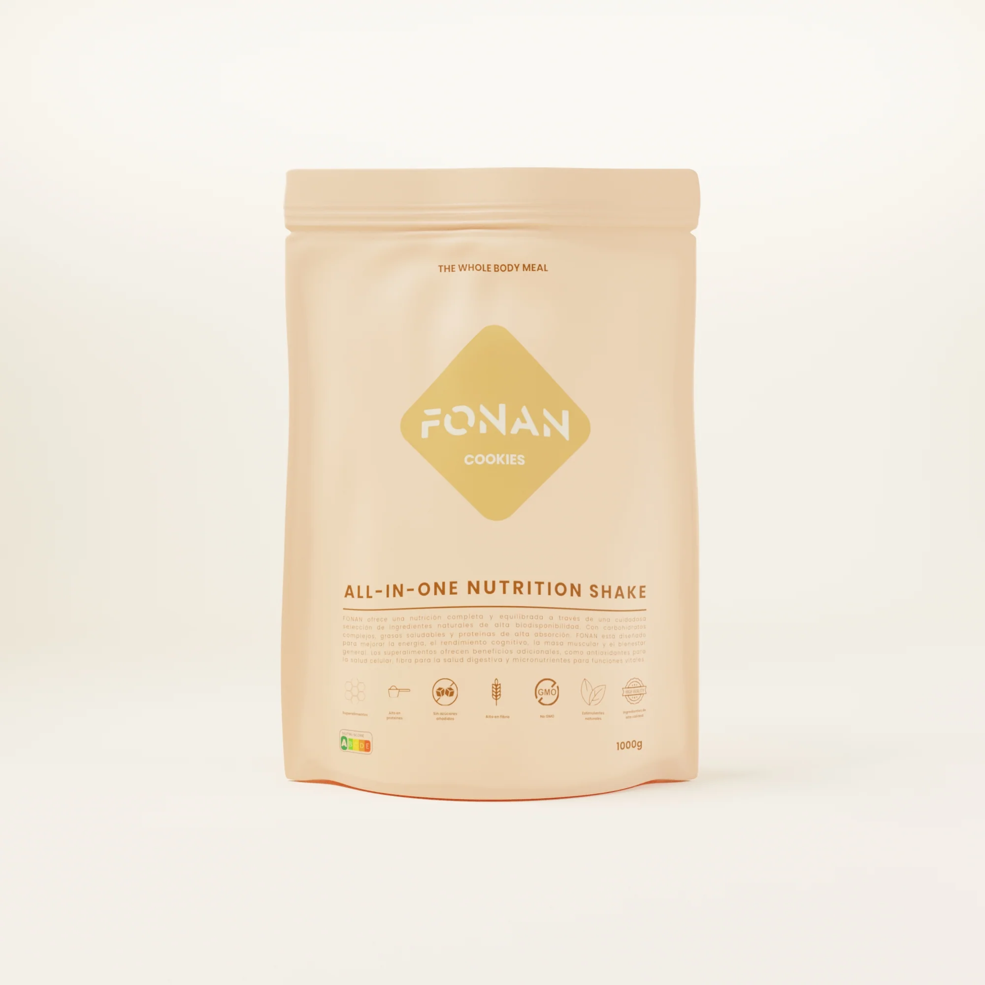 Batido Sustitutivo Para Desayuno, Comida O Snack | Fonan | Sabor Cookies_0