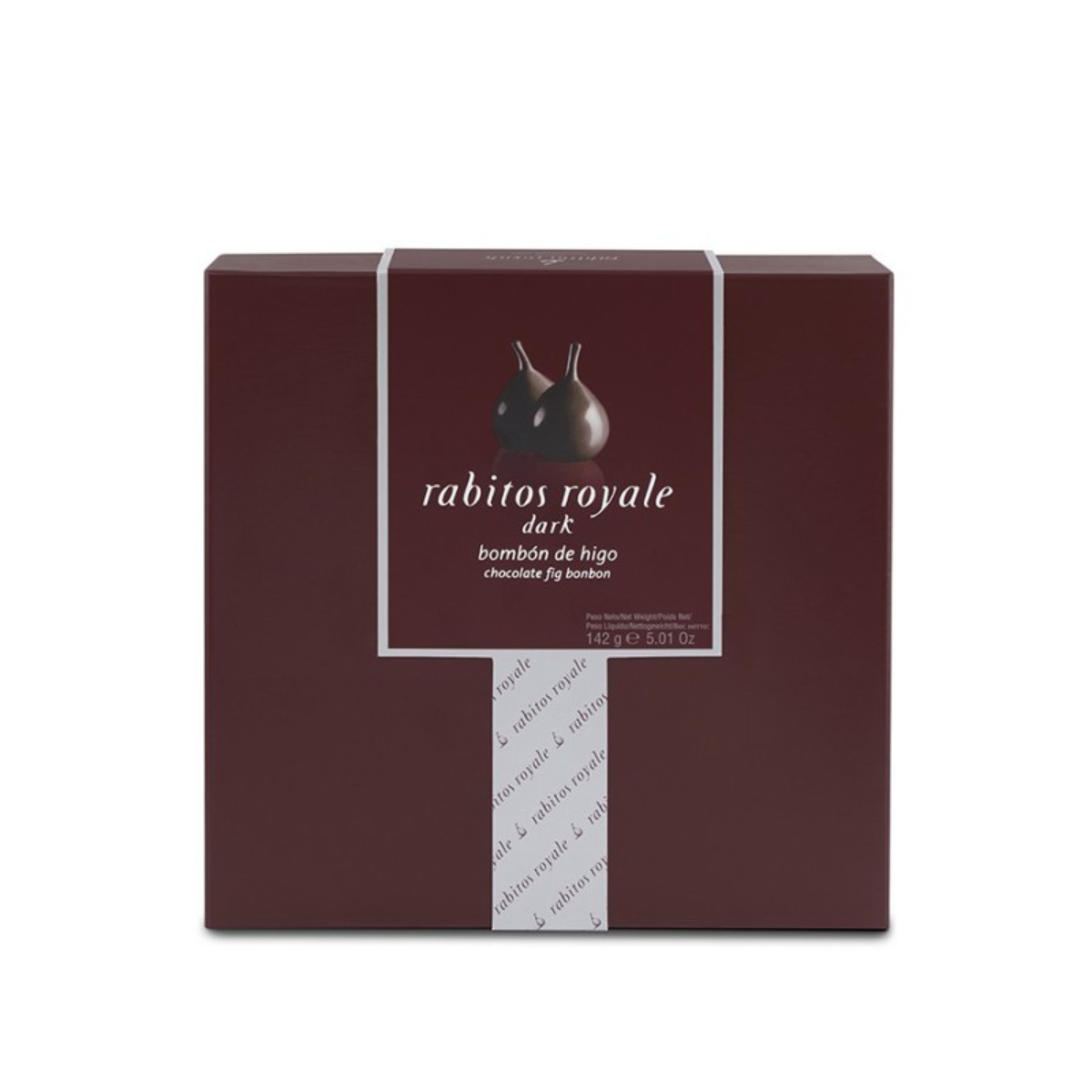 Bombones de Higo con Chocolate Negro Rabitos Royale 142g