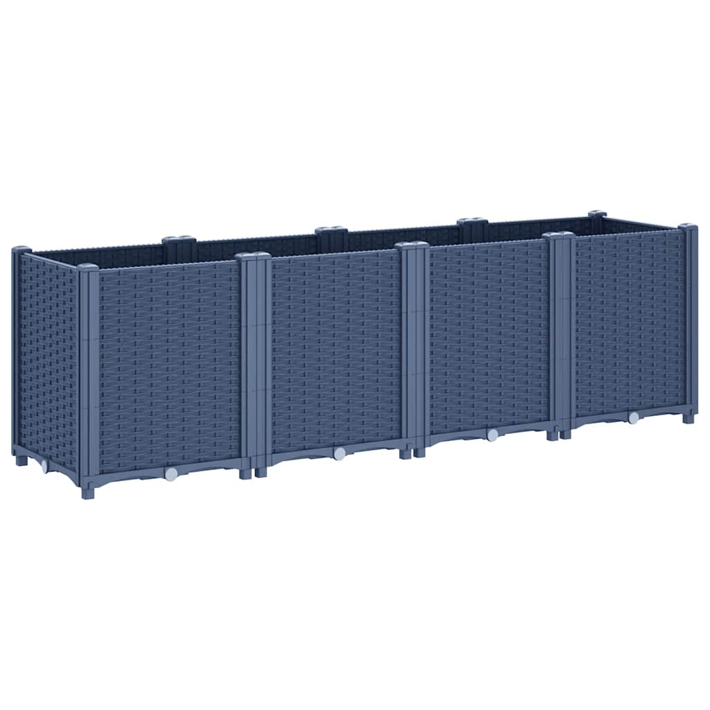 Jardinera Pp Azul Gris 160x40x53 Cm_4