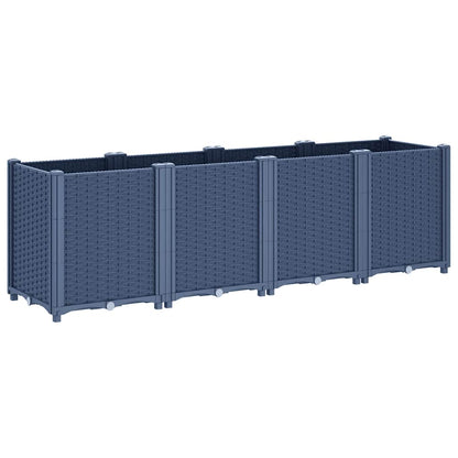 Jardinera Pp Azul Gris 160x40x53 Cm_4