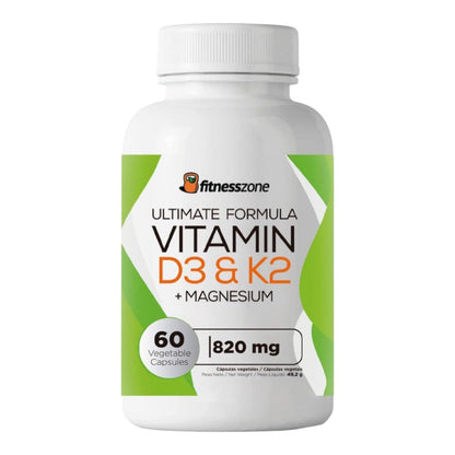 Ultimate Formula Vitamin D3 &amp; K2 + Magnesium 60 Caps_0