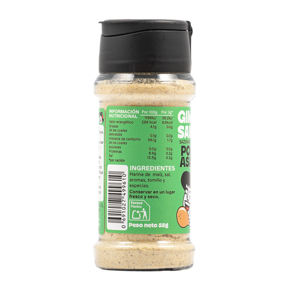 Sazonador vegetal sabor pollo asado