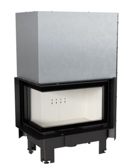 Bricosol Chimenea De Leña De Acero Kratki Mbz Izquierda 13 Kw Ø 200 Puerta Elevable_1
