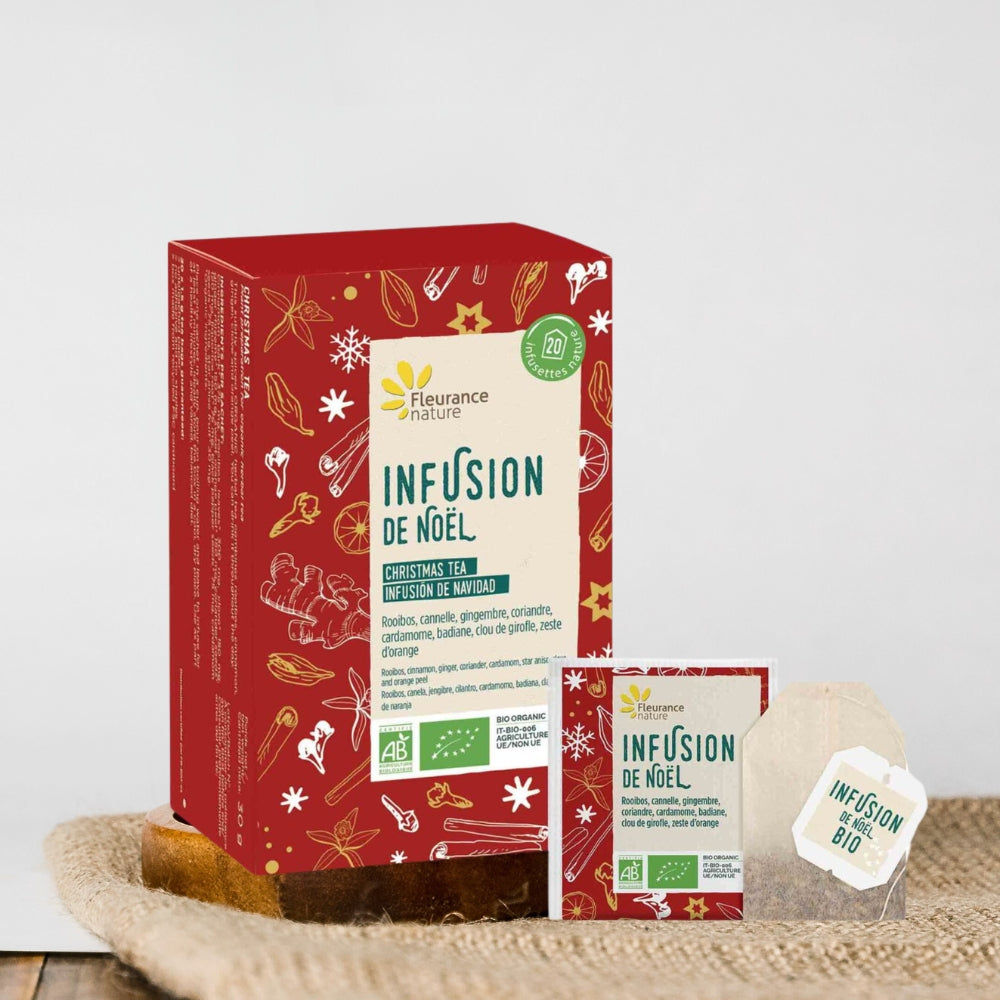 Infusión De Navidad Eco Fleurance Nature 20 Bolsitas De 1,5g_1
