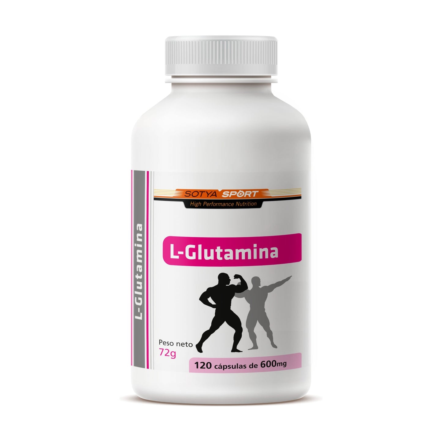 L-Glutamina Sotya 120 Cápsulas 600 mg