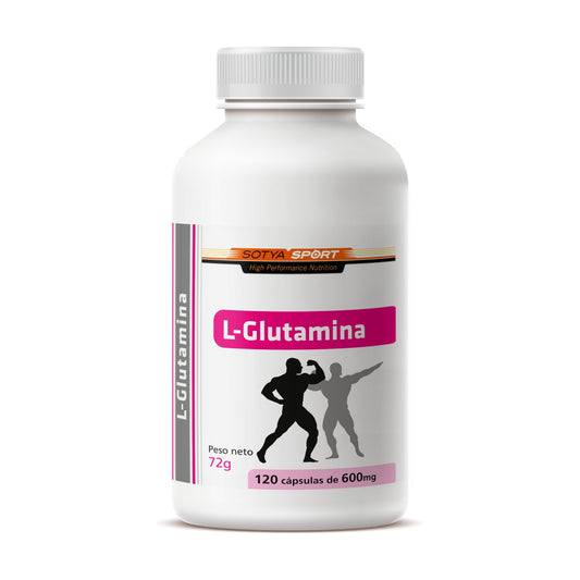 L-Glutamina Sotya 120 Cápsulas 600 mg