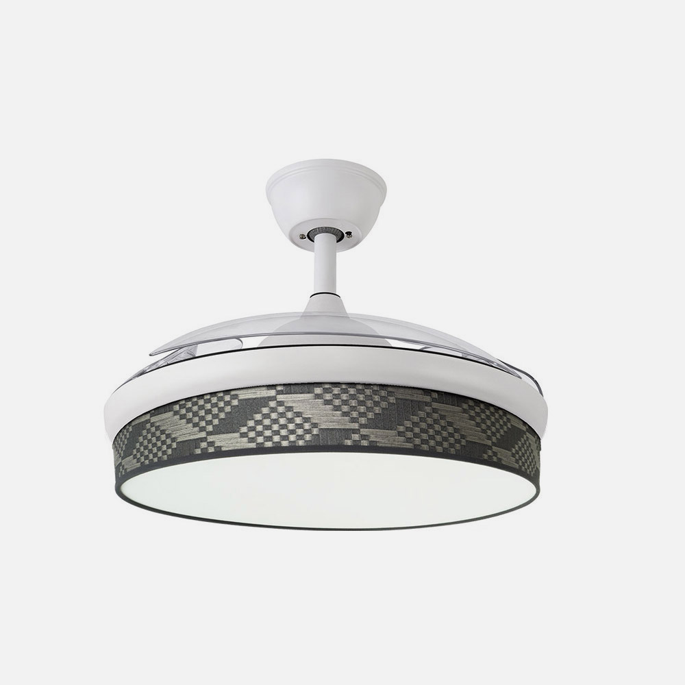 Ventilador Dc Moda 72w Blanc/tetris Gris 91d 3asp 7200lm 3000-4000-6000k Remoto+ Memoria+ Temporizador_2