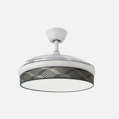 Ventilador Dc Moda 72w Blanc/tetris Gris 91d 3asp 7200lm 3000-4000-6000k Remoto+ Memoria+ Temporizador_2