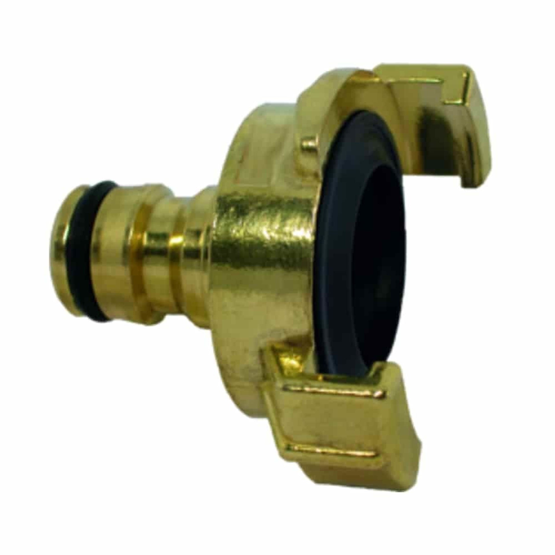 Conector Rápido Latón Universal Para Manguera De Riego_0