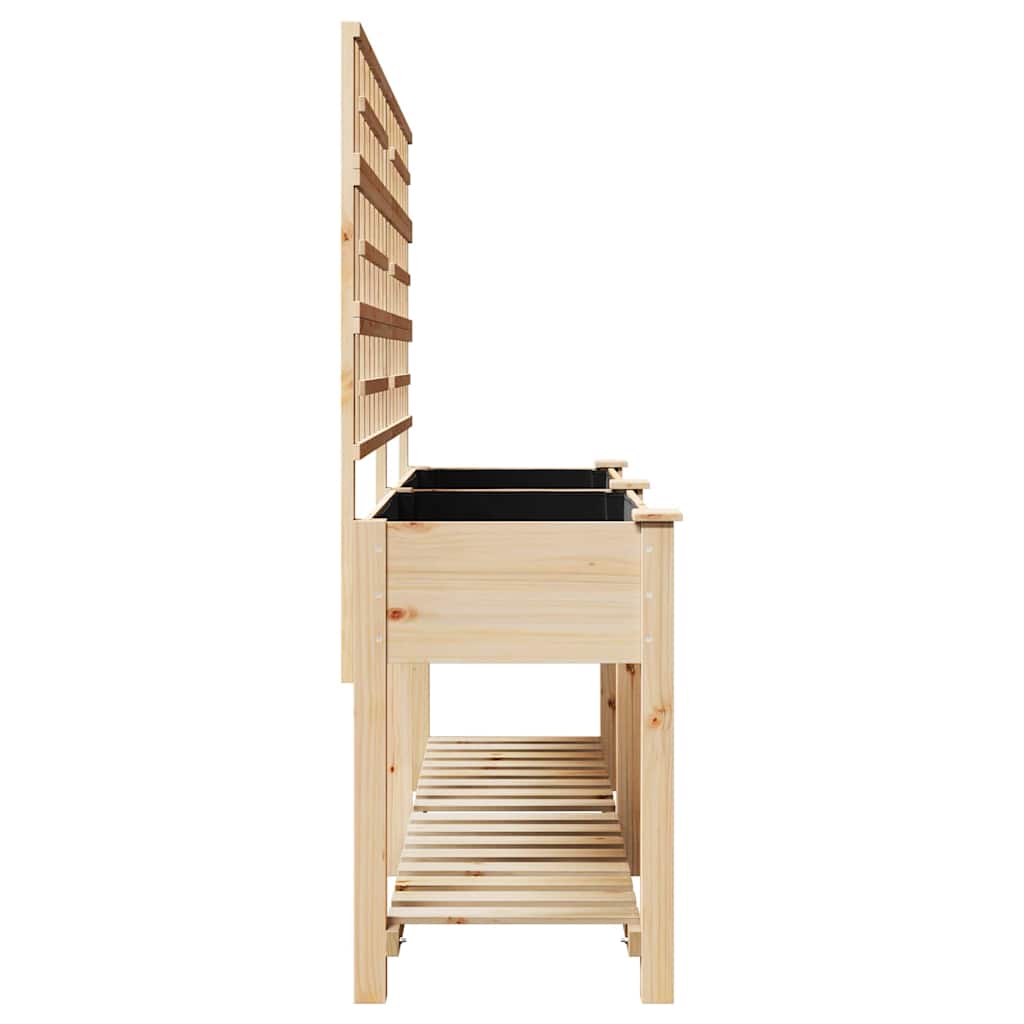 Macetero De Jardín Beige 203,5 X 54 X 152,5 Cm_5