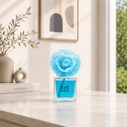Ambientador Difusor Flor Aire Fresco SYS Aromas 90 ml | Aroma Fresco y Mediterráneo | Decorativo_1