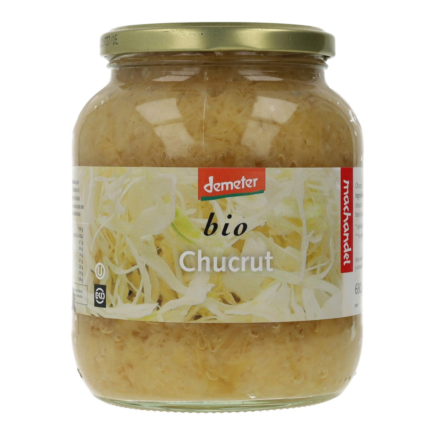 Chucrute biológico Demeter Machandel 680 g