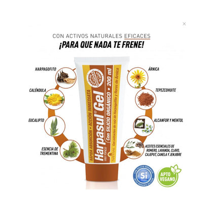 Gel HARPASUL® com silício orgânico Natysal