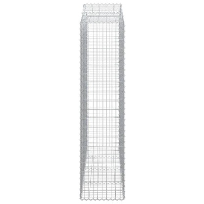 Cestas De Gaviones 2 Uds Forma De Arco Hierro 200x50x200/220 Cm_4