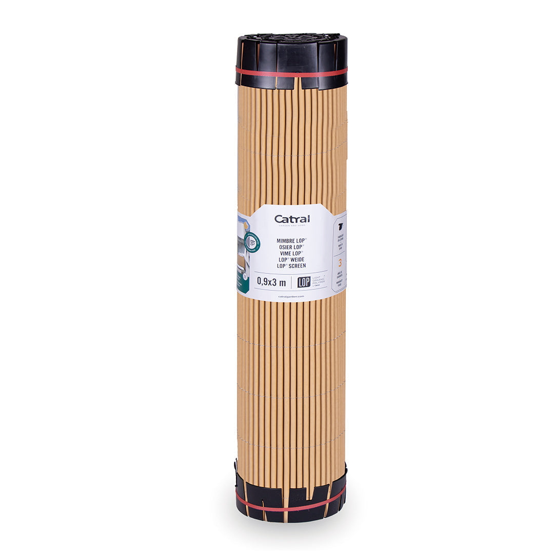 Cerramiento De Mimbre Ecológico Lop - Bambú Oscuro 2x3 M / Multicolor_0