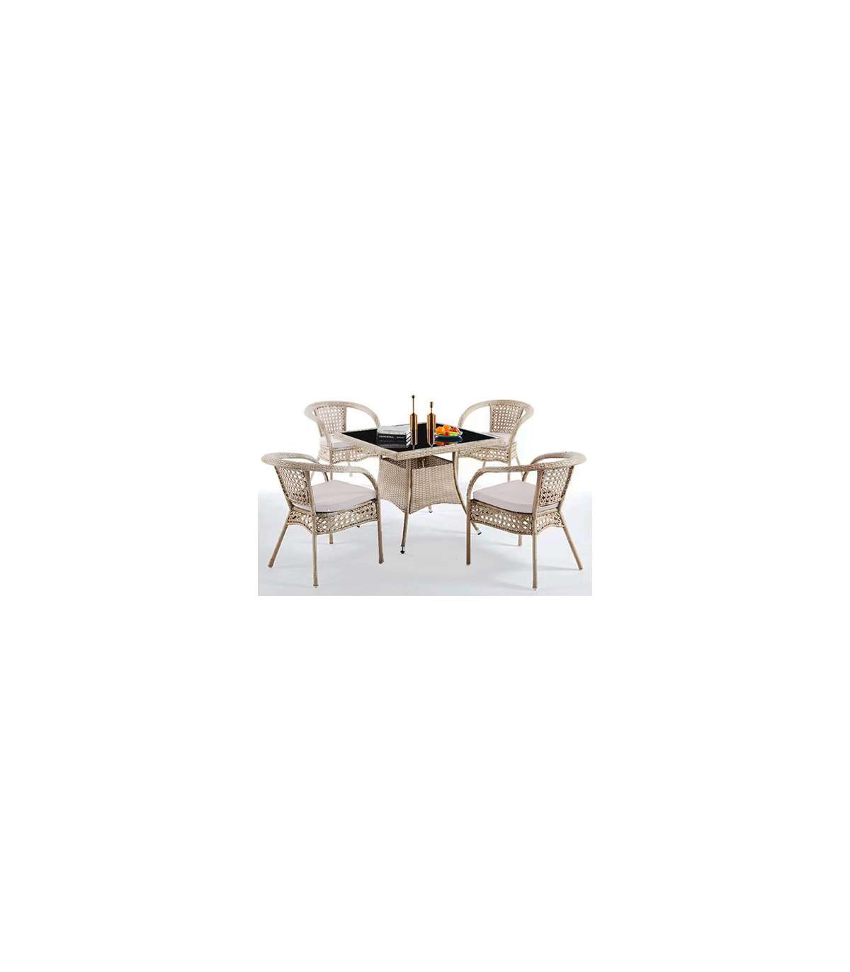 Sillón Manila Acabado Rattan Natural Claro, 77.5cm(alto) 65cm(ancho) 67cm(fondo)_5