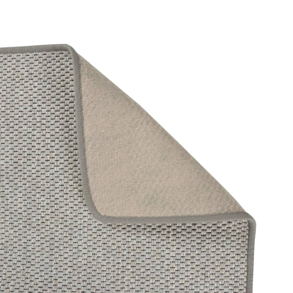 Vidaxl Alfombra De Pasillo Con Aspecto De Sisal Gris Taupe 50x150 Cm_3