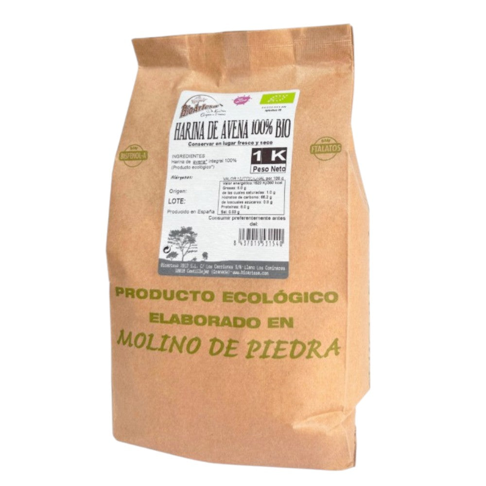 Harina De Avena 100% Bio 1 Kg_0