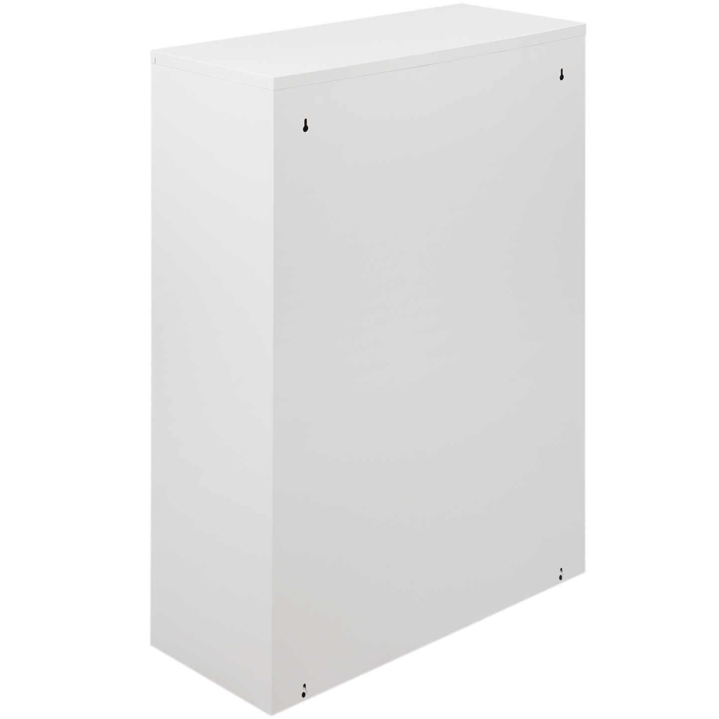 Cubo De Basura Metálico Con 4 Compartimentos Blanco Para Reciclaje_2